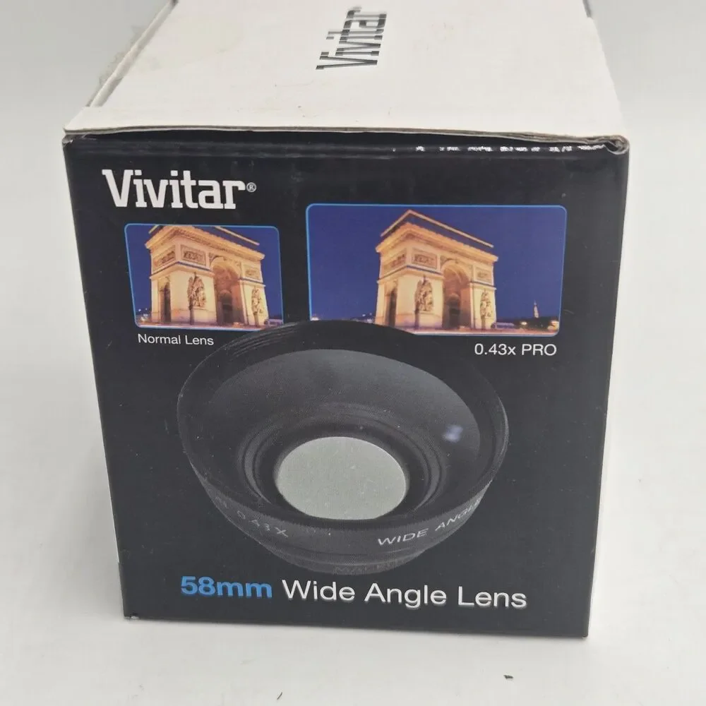 58mm WIDE ANGLE MACRO LENS FOR Canon EOS T3I T4I EF-S 18-55mm f/3.5-5.6 IS STM